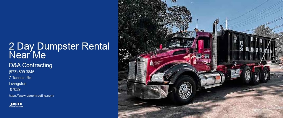 Yard Dumpster Rental Near Me