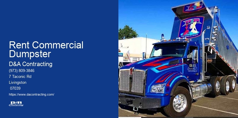 Dumpster Rental Contracts